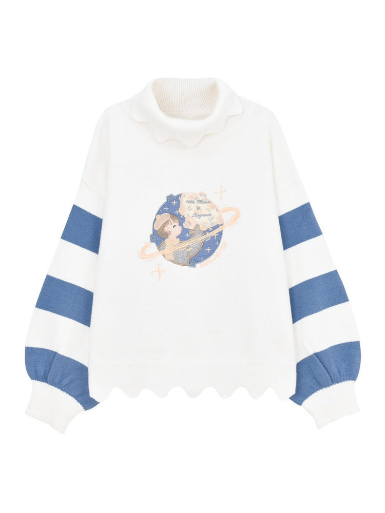 Turtleneck pullover