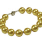 Gold Pearl Bracelet Freshwater Pearl