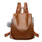 Women's Fashion All-match Double Back Casual Large-capacity Backpack