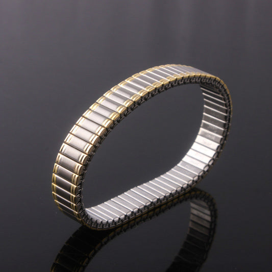 Gold Bracelet With Lettering On The Back