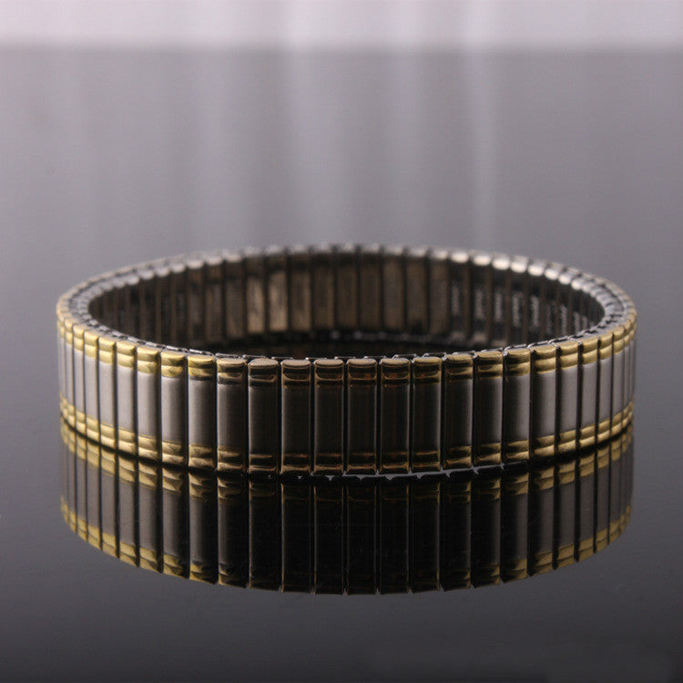 Gold Bracelet With Lettering On The Back