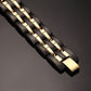 Stainless Steel Between Gold And Black Trendy Bracelet