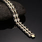 Stainless Steel Between Gold And Black Trendy Bracelet