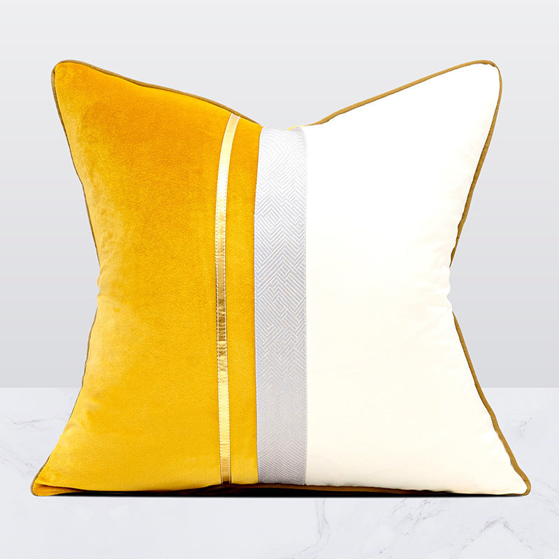 Light Luxury Pillow Cushion Home Model Home Nordic Simple Velvet