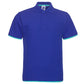 Men's Two-Color Collar Shirt Short Sleeve Advertising Shirt Lapel Shirt Overalls
