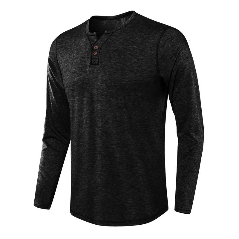 T-Shirt Long-Sleeved Solid Color Base Shirt