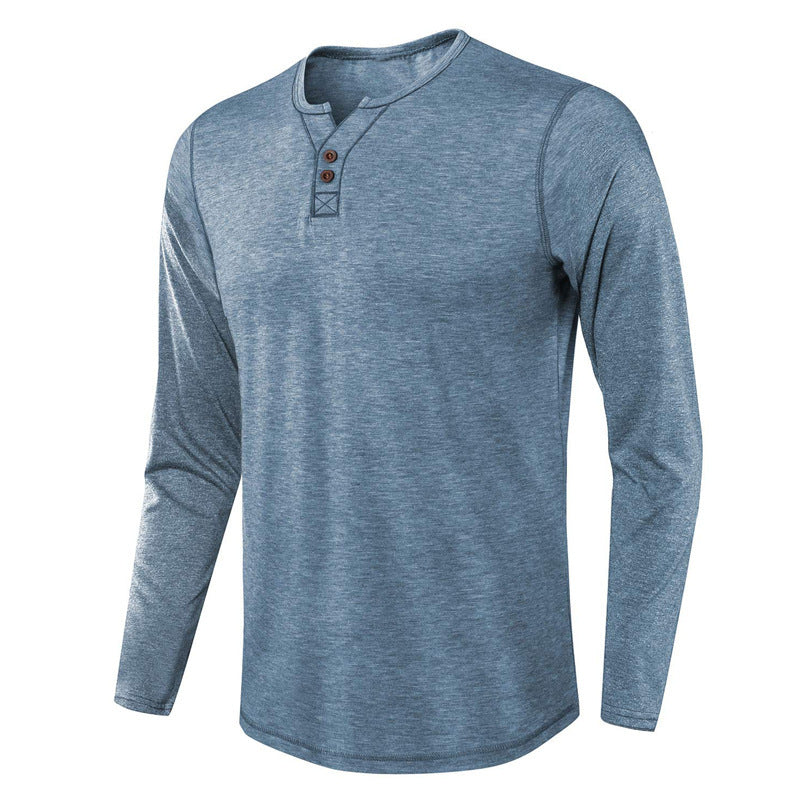 T-Shirt Long-Sleeved Solid Color Base Shirt