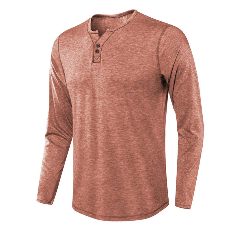 T-Shirt Long-Sleeved Solid Color Base Shirt