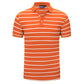Casual POLO Shirt Striped Lapel Short Sleeve T-shirt