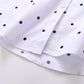 Long-Sleeved Shirt Women's Bottoming Shirt Early Autumn Wave Point White Shirt