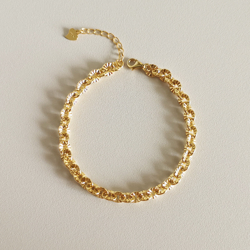 Net Red Simple Gold-Plated Hand Jewelry