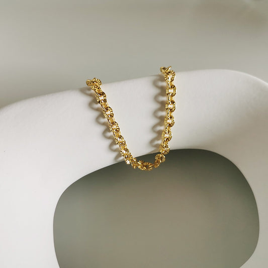 Net Red Simple Gold-Plated Hand Jewelry