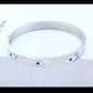 New European And American Fashion Diamond Devil's Eye Bracelet Customizable Titanium Steel Gold Bracelet Bracelet Women