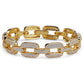 High-end Micro-inlaid Zircon Gold-plated Chain Bracelet