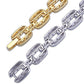 High-end Micro-inlaid Zircon Gold-plated Chain Bracelet