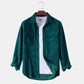 Corduroy shirt Men's long-sleeved shirt