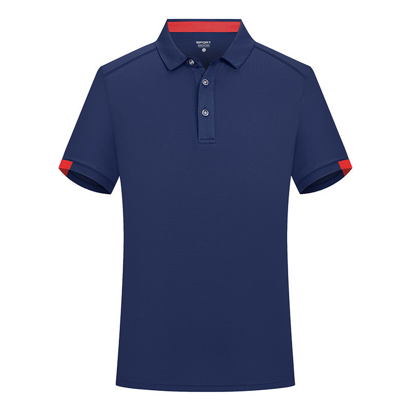 Quick-Drying Polo Shirt Custom Outdoor Fitness Advertising Cultural Shirt Lapel T-Shirt Work Clothes Custom Printed Logo