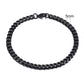 Stainless Steel Gold Plated Bracelet Men's Gold Cuban Chain 3 5 7 9 11mm Six-sided Bracelet