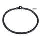 Stainless Steel Gold Plated Bracelet Men's Gold Cuban Chain 3 5 7 9 11mm Six-sided Bracelet