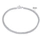 Stainless Steel Gold Plated Bracelet Men's Gold Cuban Chain 3 5 7 9 11mm Six-sided Bracelet