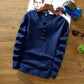 Long Sleeve Men's Shirt Cotton Linen Shirt Plus Size Men's Shirt