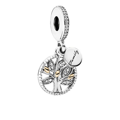 Rose Gold Women's Snake Bone Bracelet Charm