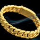 European And American Thick Chain Dracelet Men''s Korean Fashion Fashion Student Titanium Steel Dracelet Men''s Gold Domineering Not Fade Accessories