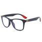 Anti-Blue Glasses Square Frame Flat Glasses Men And Women Frame Glasses