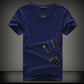 Half Sleeve Bottoming Shirt T-shirt Men's Clothes