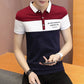 Men's Short-sleeved T-shirt Korean Style Stand-up Collar Slim Polo Shirt