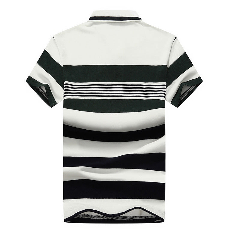 Men's Cotton Polo Shirt Short Sleeve T-Shirt