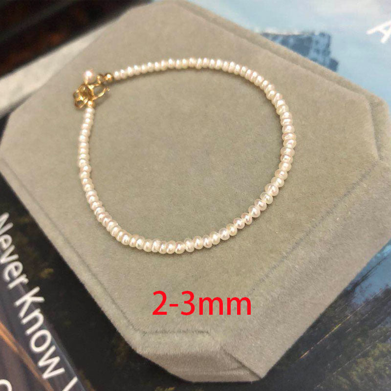 Pearl Bracelet 14 Pack Gold 925 Sterling Silver Clasp