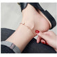 Rose Gold Color Anklet Lucky Star Chain for Woman Jewelry 316 L Titanium Steel Valentine Gift Never Fade Top Quality