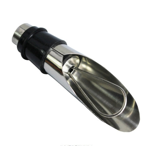 Stainless steel pourer, wine preservation stopper, wine stopper
