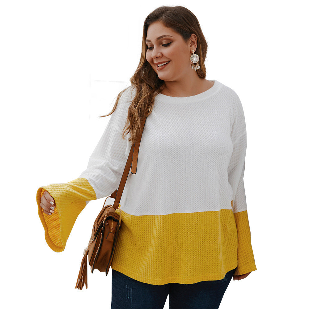tops bottoming t-shirt autumn knit shirt