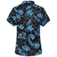 Stretch short sleeve shirt printed shirt