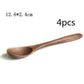 Black walnut cutlery spoon