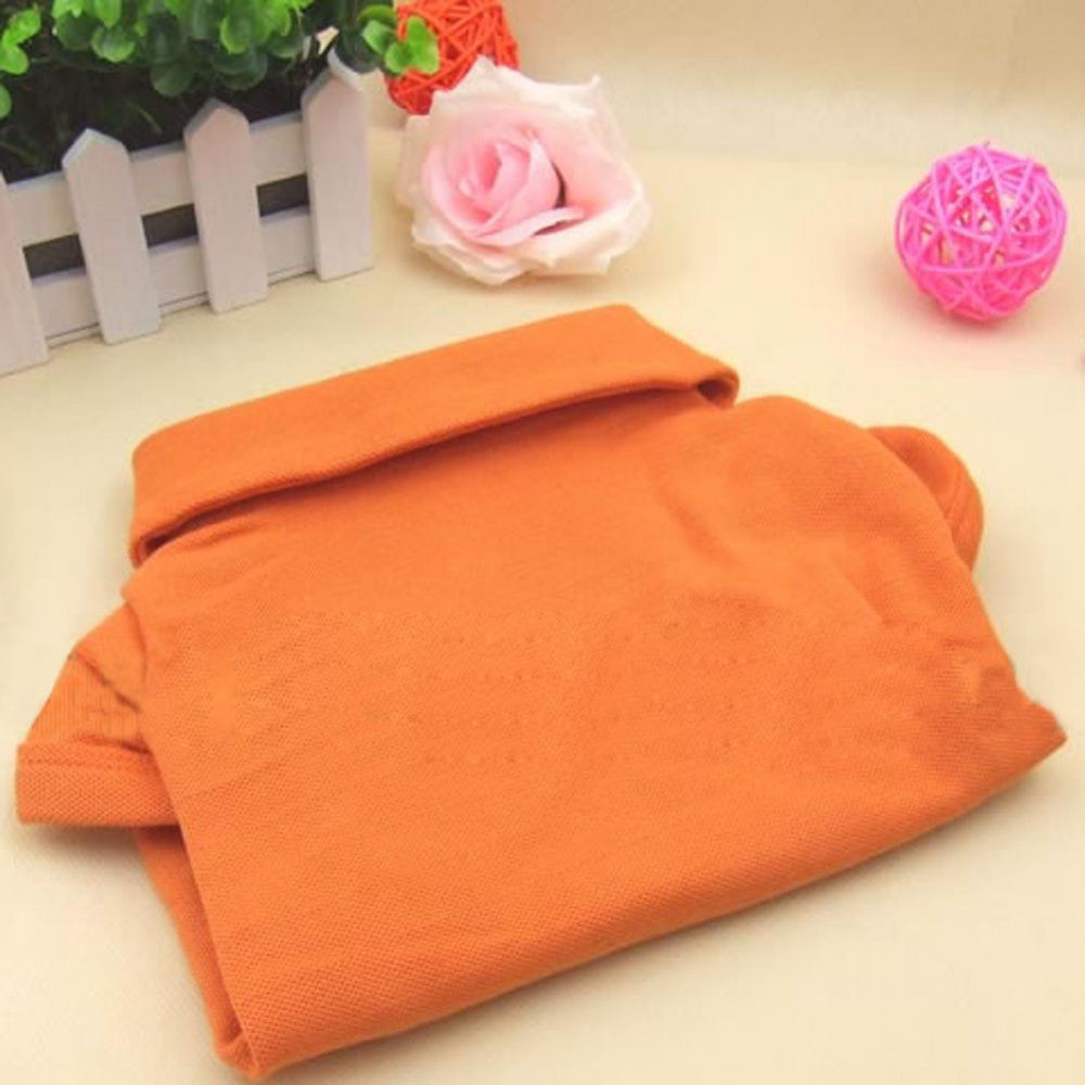 Pet Clothes Dog Solid color Polo Shirt Apparel Lapel Costume Dog Clothes T-shirt Casual Puppy Suit Cotton Clothes Cozy Shirt