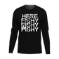 Here Fishy Fishy Men Long Sleeve Shirt