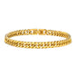 Stainless Steel Punk Hip Hop Chain Double Woven