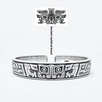 Bracelet Men's Gluttonous Totem Retro Solid