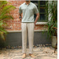 Lapel Polo Shirt Casual Short-sleeved Knitted T-shirt