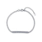 S925 Sterling Silver Cuban Moissanite Bracelet