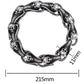 Titanium Steel Men's Fashion Skull Bracelet
