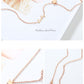 Rose Gold Color Anklet Lucky Star Chain for Woman Jewelry 316 L Titanium Steel Valentine Gift Never Fade Top Quality