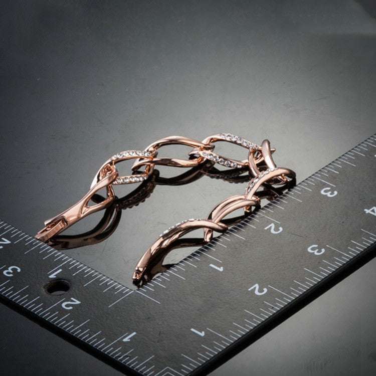 18K rose gold female bracelet