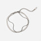 Men's Stainless Steel Snake Bones Chain Double-layer Bracelet