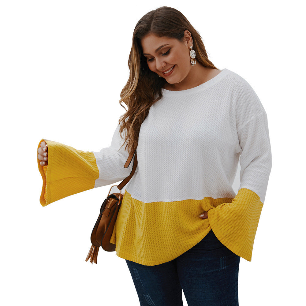 tops bottoming t-shirt autumn knit shirt