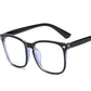 Classic flat mirror, rice nail glasses frame
