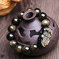 Gold Obsidian Pixiu Bracelet